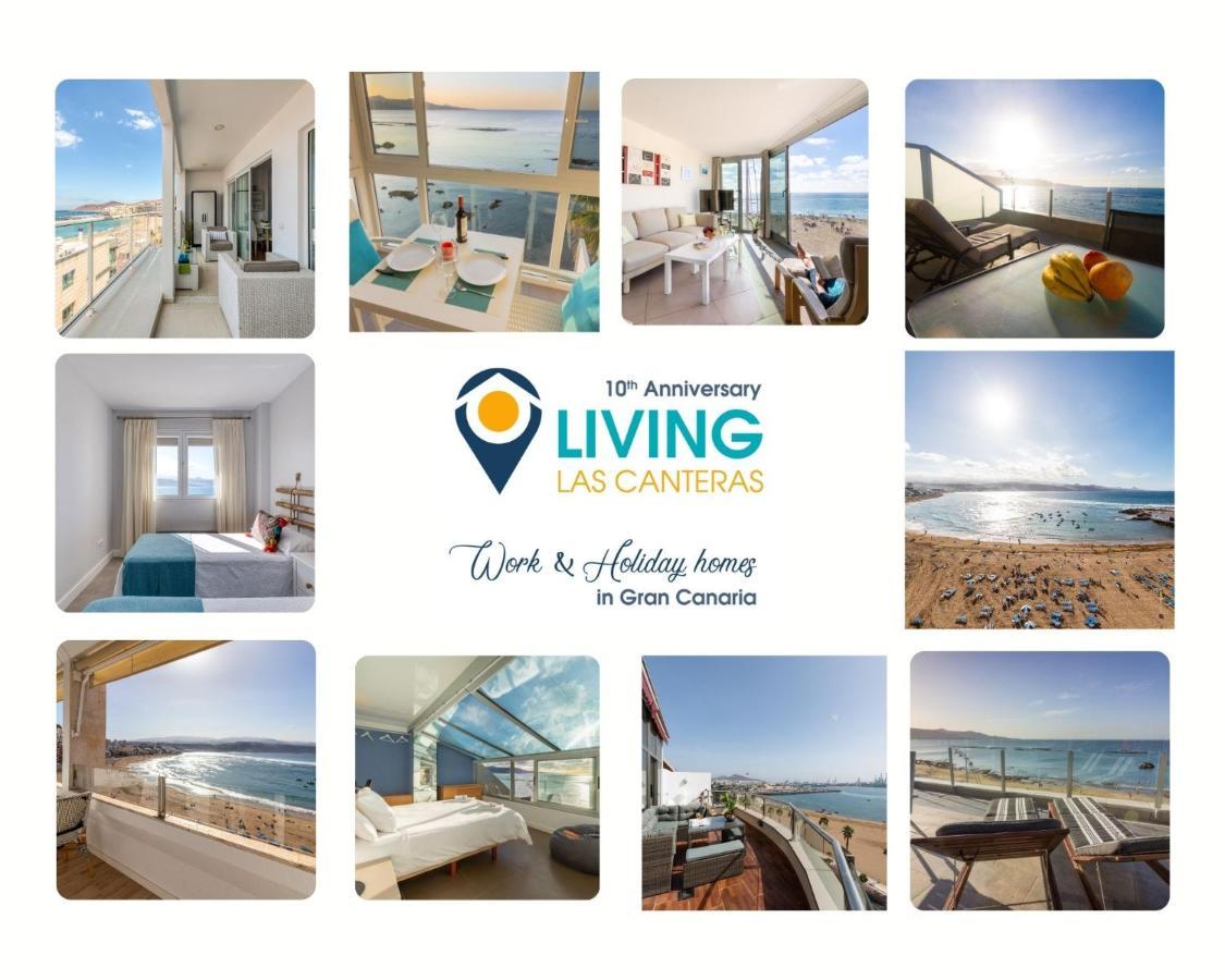 Living Las Canteras Homes - Bright Beachfront Las Palmas / Gran Canaria Exterior foto